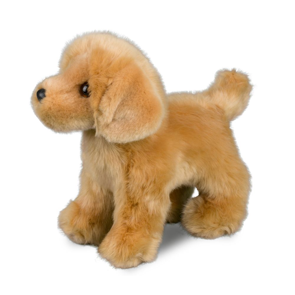 4011 for sale online Thatcher Golden Retriever 8 Inch Dog Stuffed Animal by Douglas Cuddle Toy 