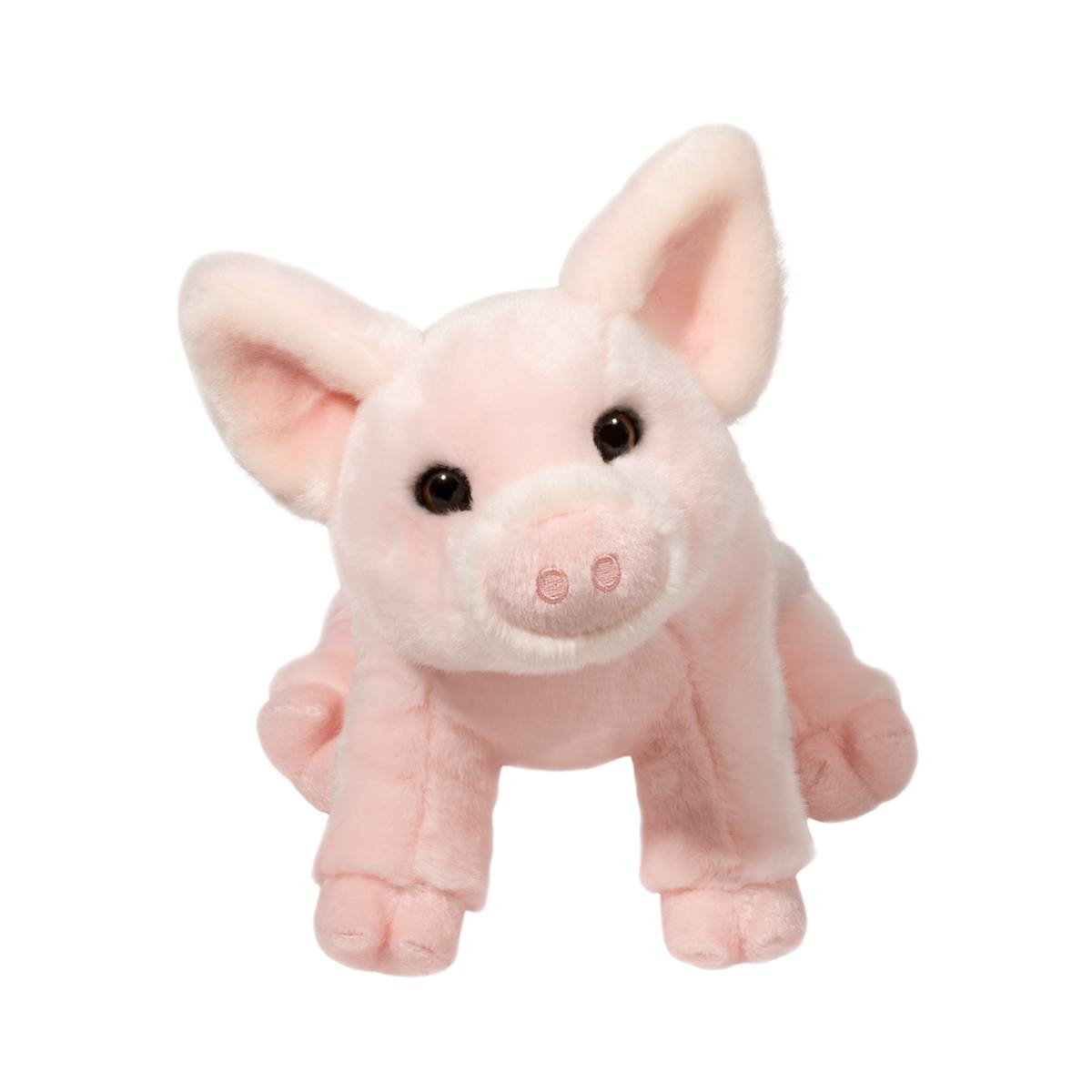 #15049 by Douglas Cuddle Toys Plush PINK PIG Softie Stuffed Animal 