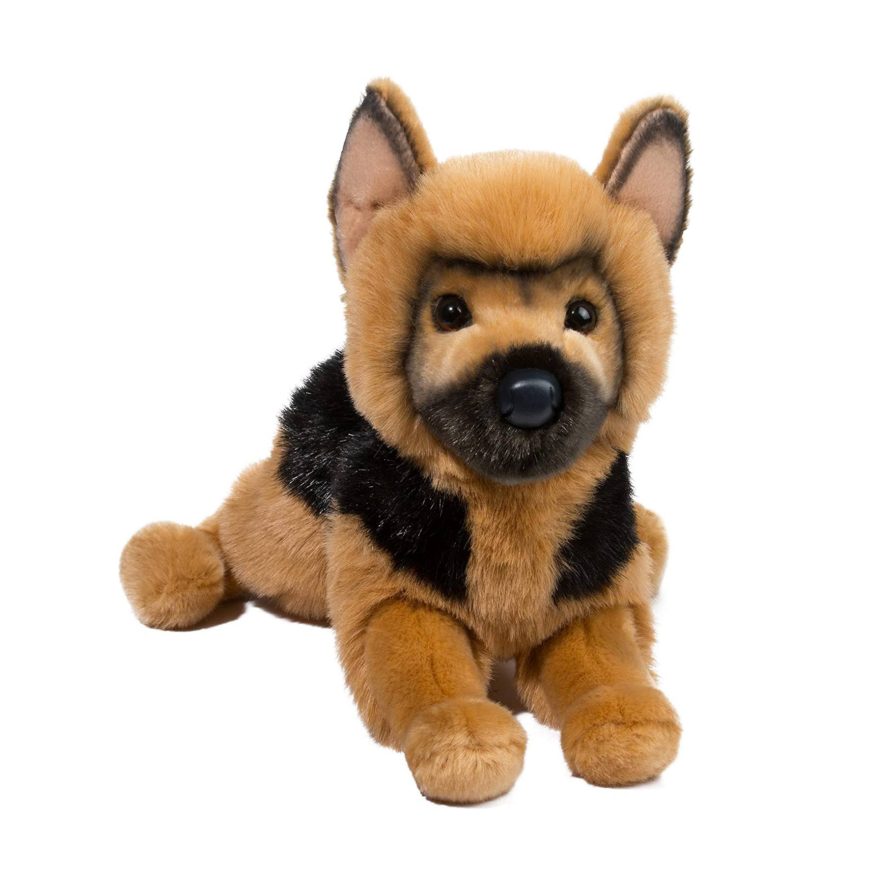 GENERAL GERMAN SHEPHERD Douglas Cuddle 14" stuffed plush animal toy dog puppy 