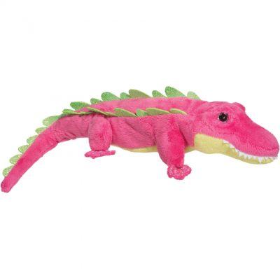 pink alligator plush