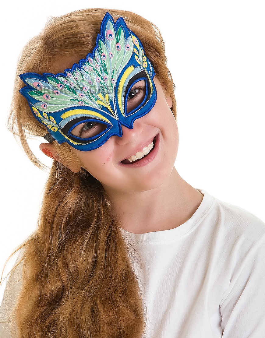 Hyde and EEK! Boutique Adult Peacock Head Mask Disguise One Size