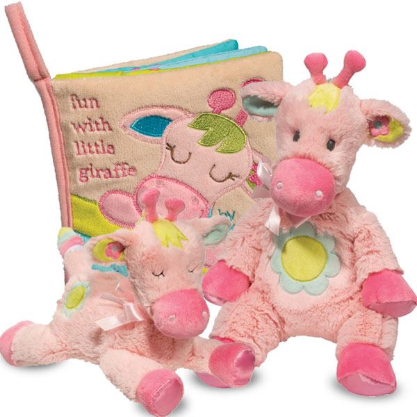 pink giraffe soft toy