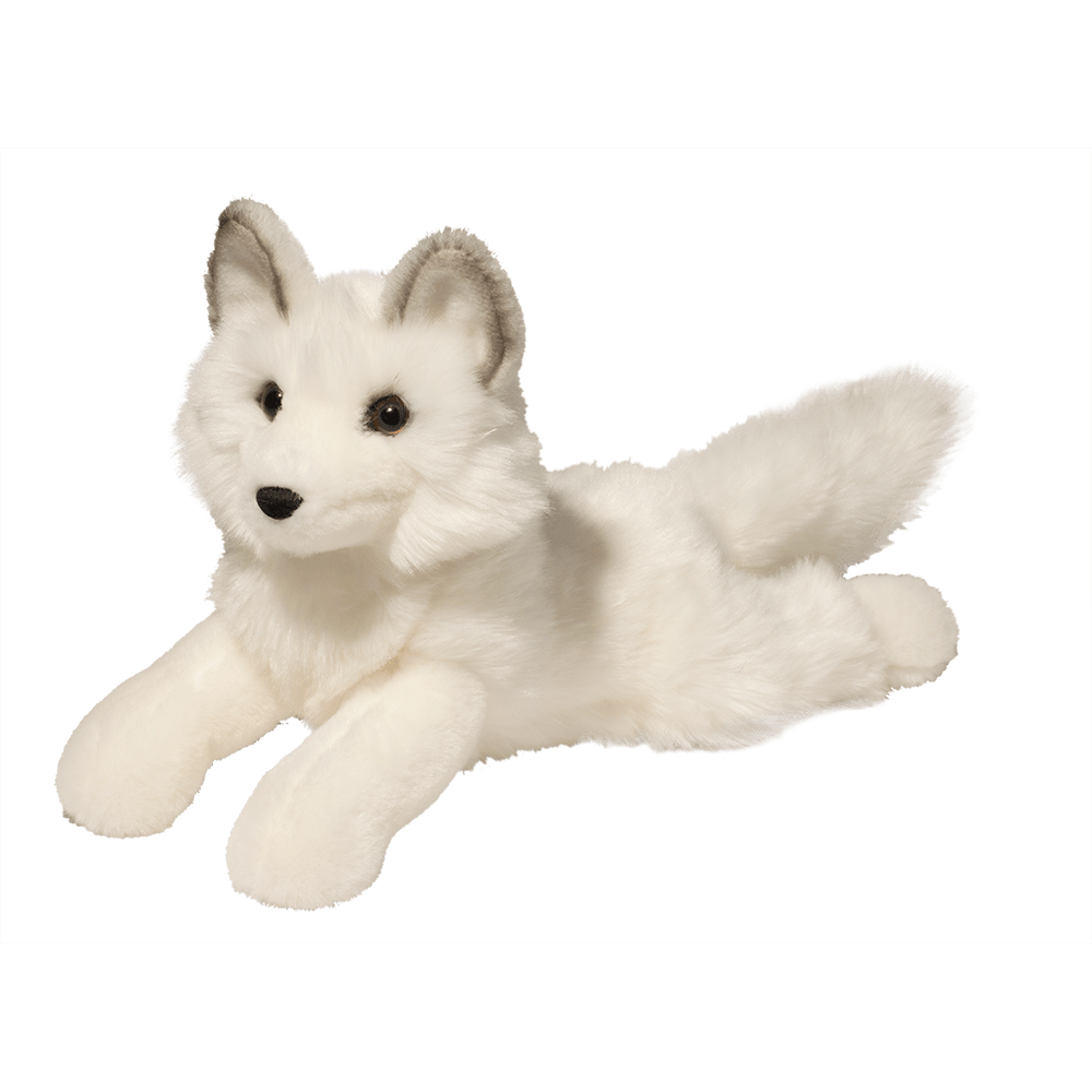 arctic fox cuddly toy