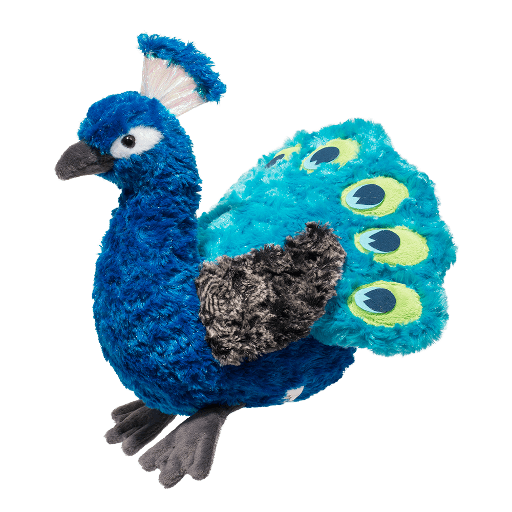 peacock stuffed toy