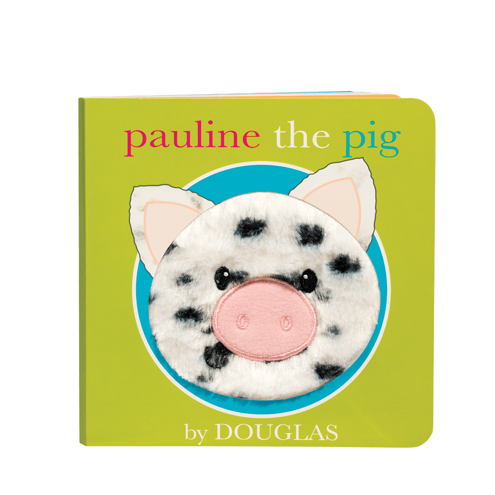 Pig Board Book Douglas Toys