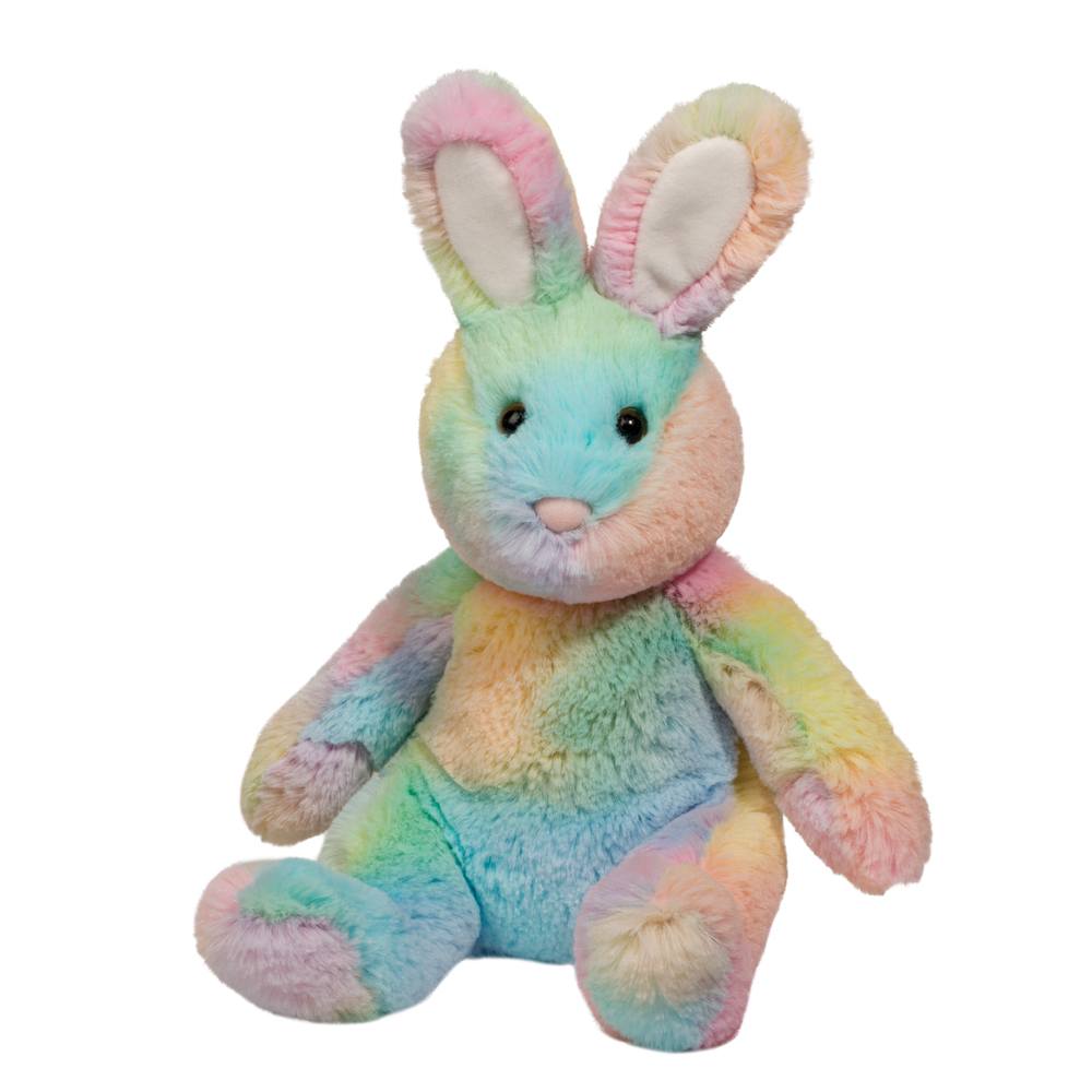 rainbow bunny stuffed animal