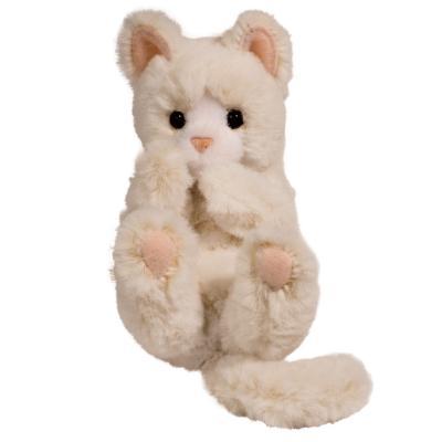 Douglas Rebecca GRAY STRIPED CAT 9" Plush Handful Stuffed Animal Cuddle NEW 