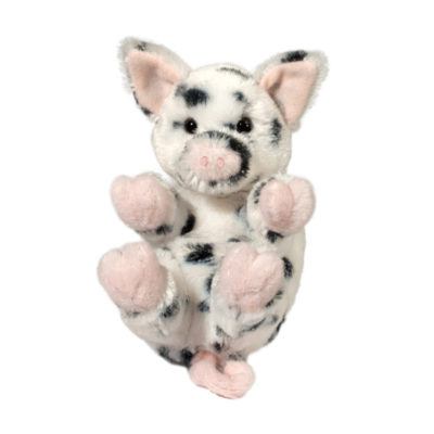 2 Douglas Cuddle Toys Pig Buttons 6" Plush Stuffed Barnyard Animal Soft Lovey for sale online 