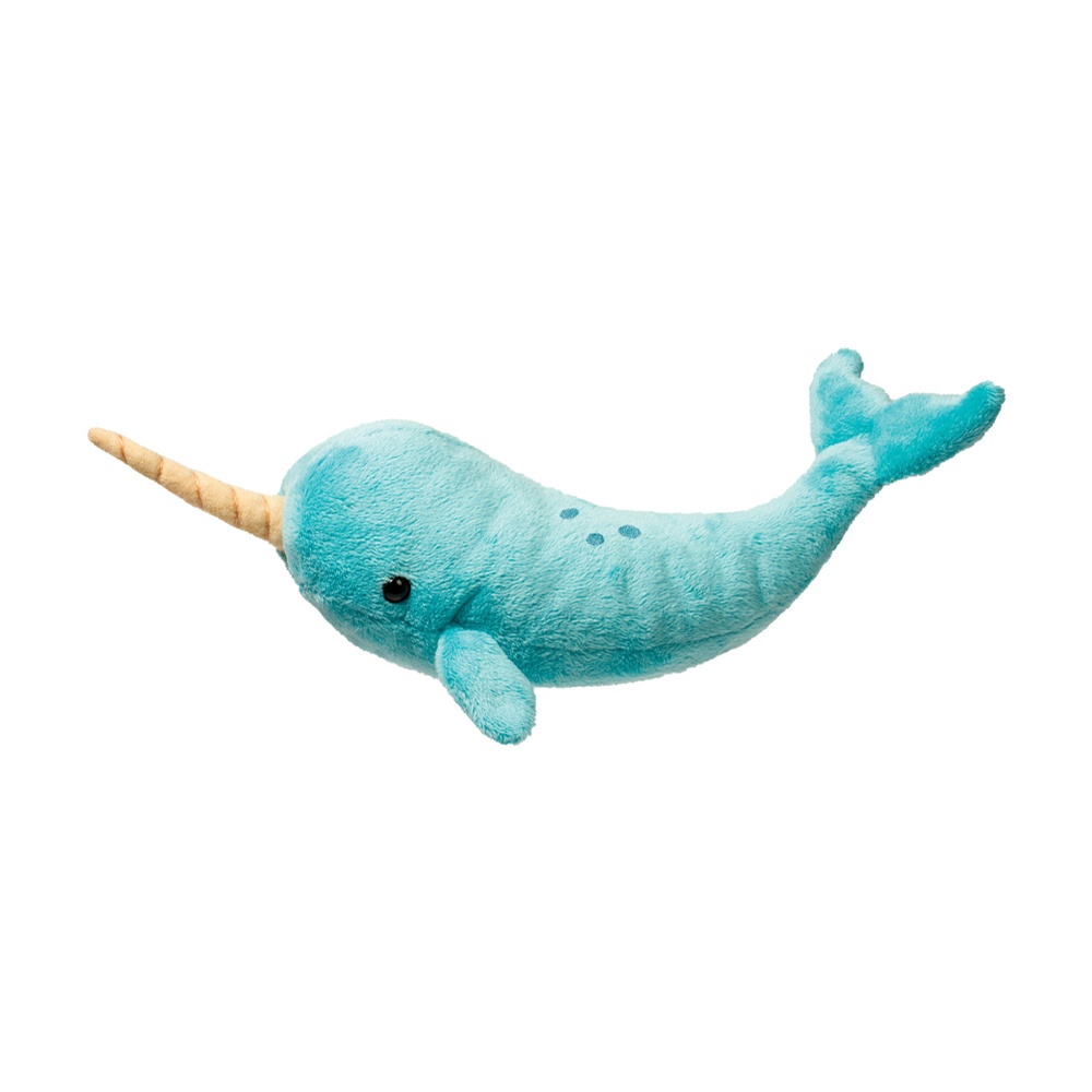 US Cuddle Toys 4129 Spike Blue Narwhal Toy Douglas Co 