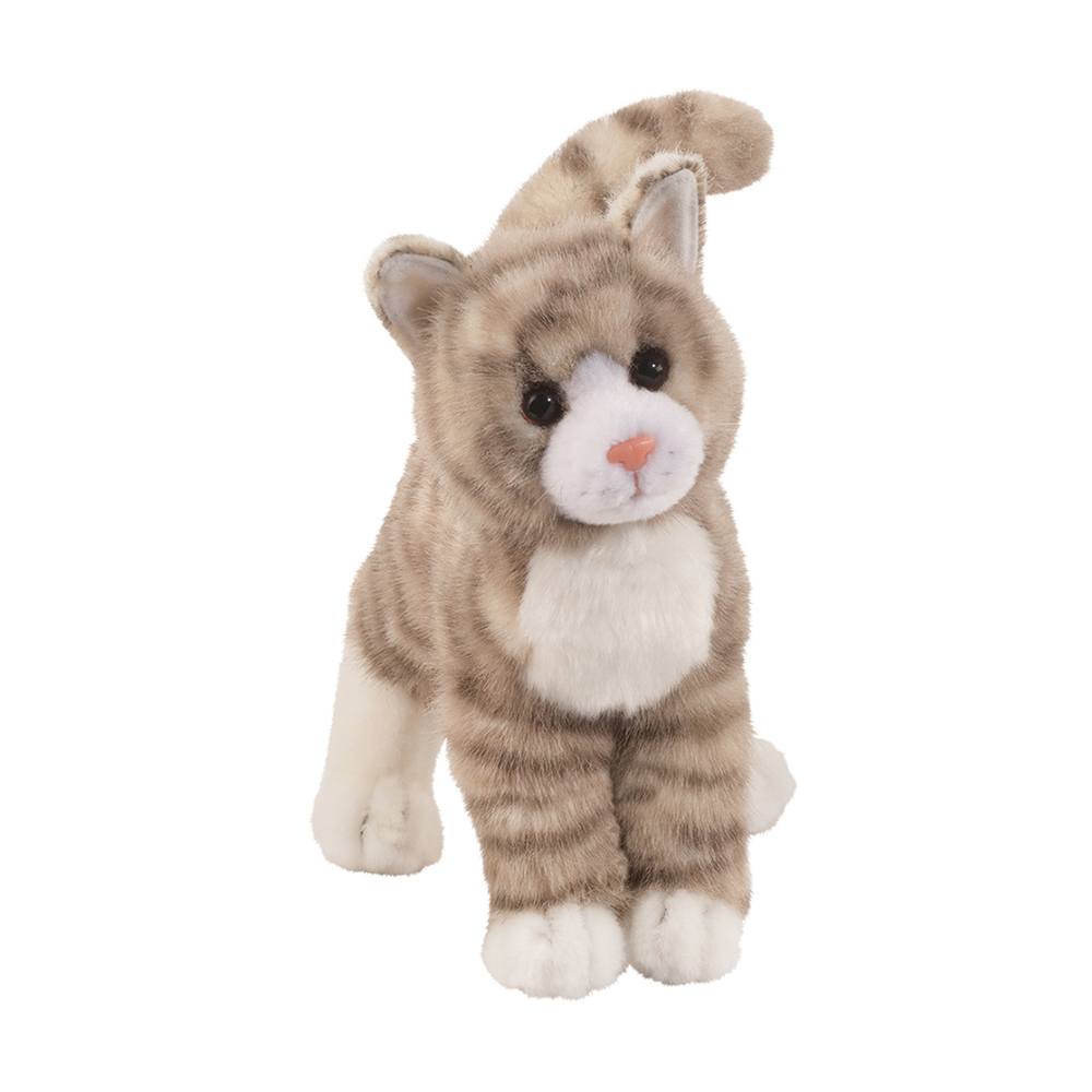 brown tabby cat soft toy