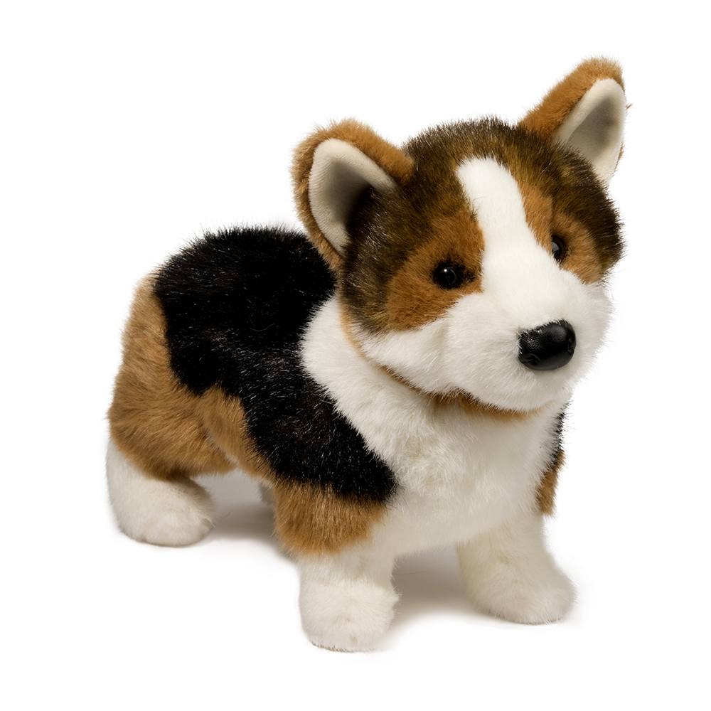stuffed corgi dog toy