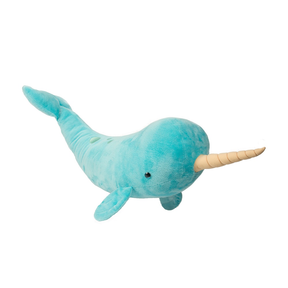 large stuffed narwhal
