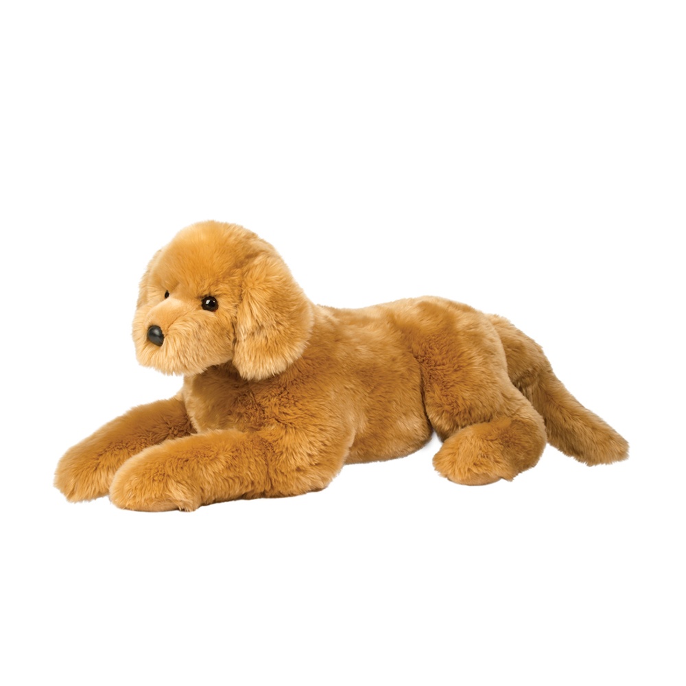 golden retriever stuffed dog