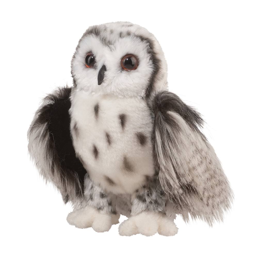 Douglas Cuddle Toys 9 Plush Crescent The Silver Owl 2012 for sale online 