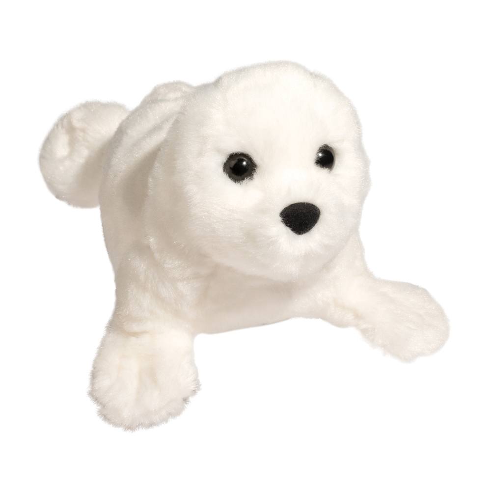 white seal stuffed animal