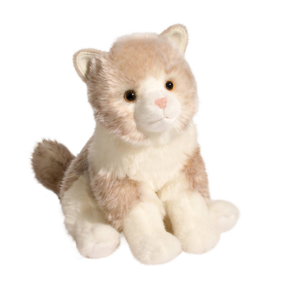 stuffed cat with kittens