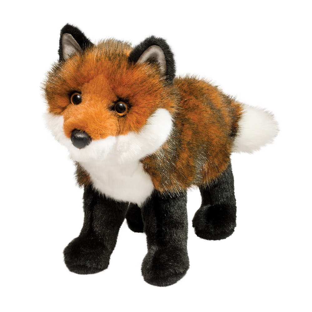 Douglas Plush Fletcher Red Fox Stuffed Animal 27" 