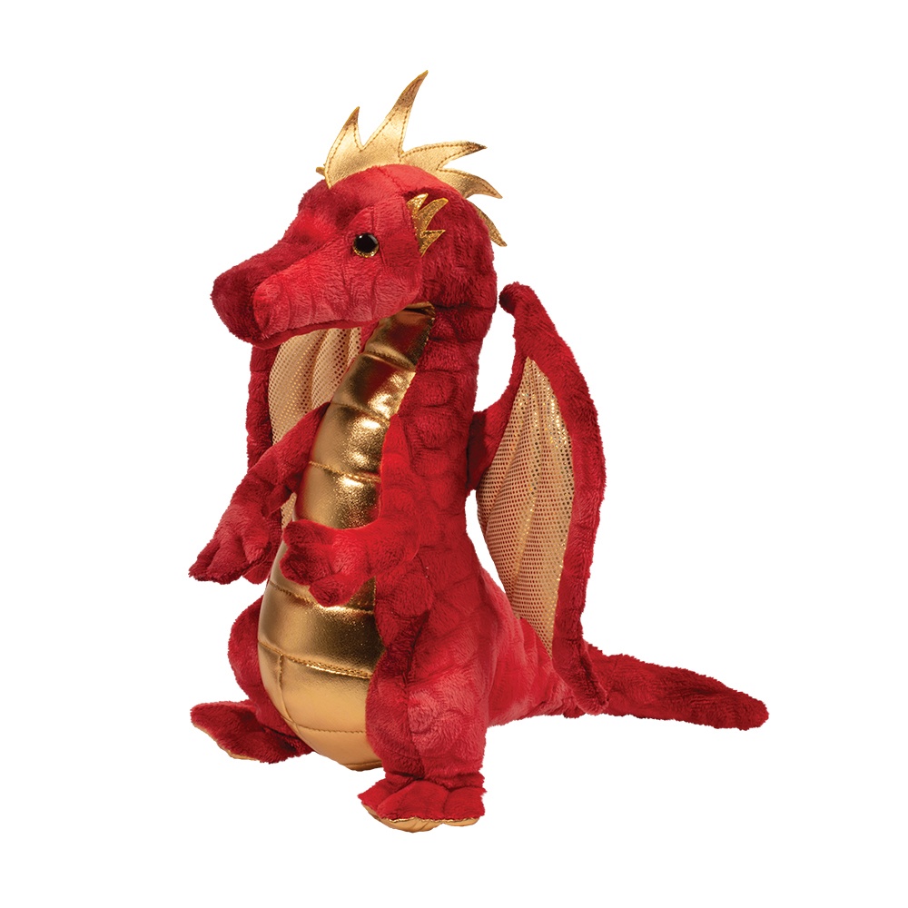 red dragon soft toy