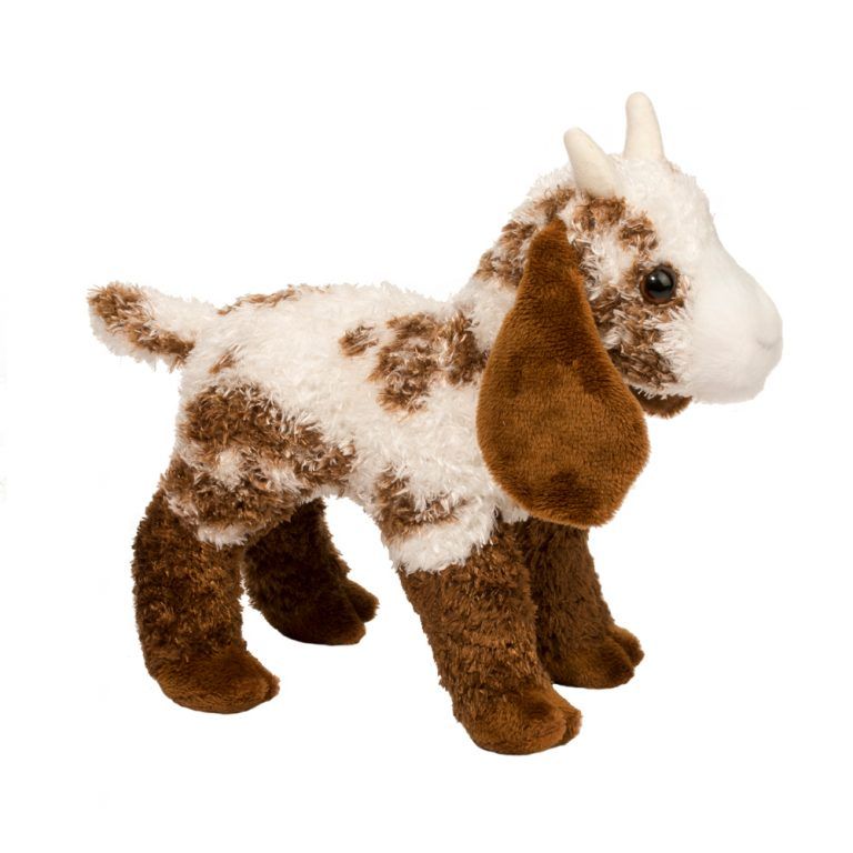 Douglas Bodhi Goat Plush Stuffed Animal - 7.5 Inch Soft Toy, Cream With Horns, Cuddly Room Decor - View #6