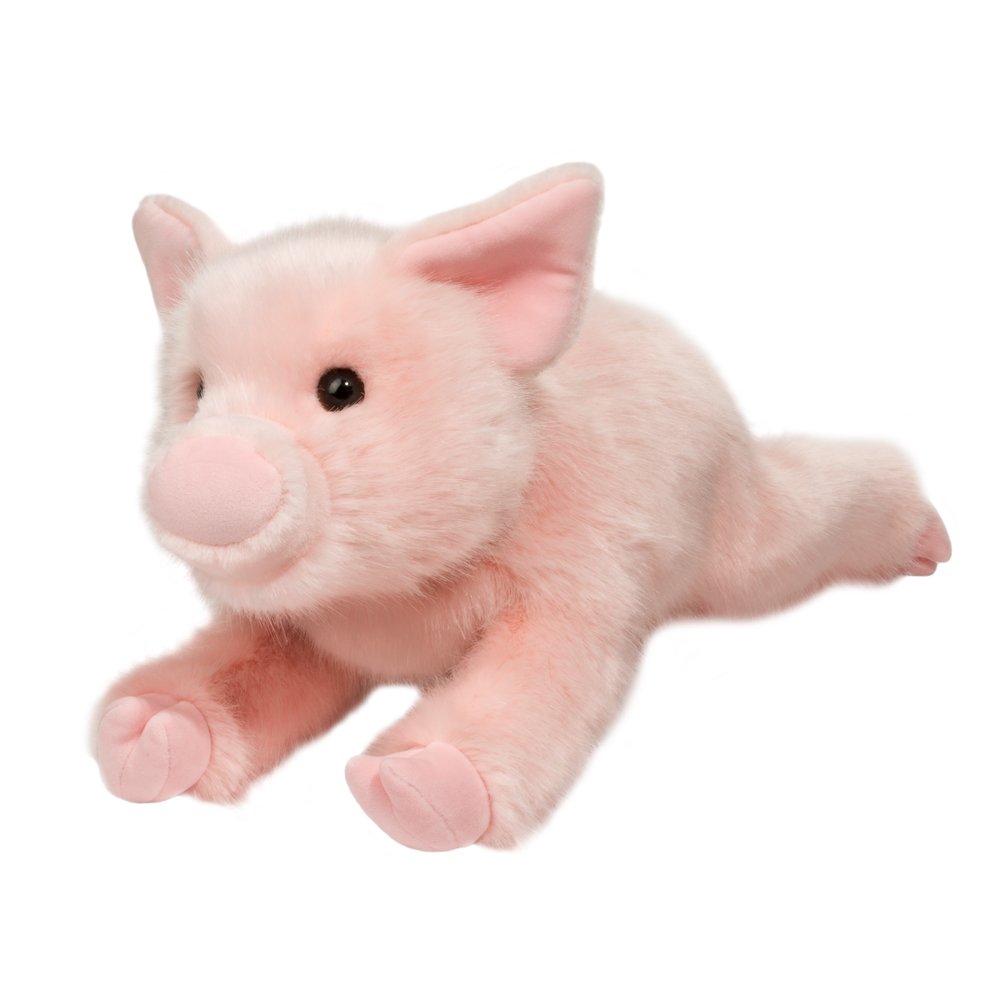 CHARLIZE the Plush PIG Stuffed Animal #4517 by Douglas Cuddle Toys 