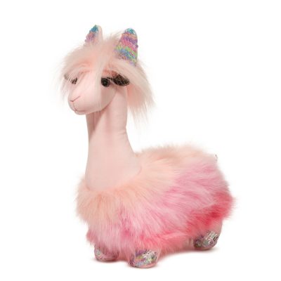 peacocks llama teddy