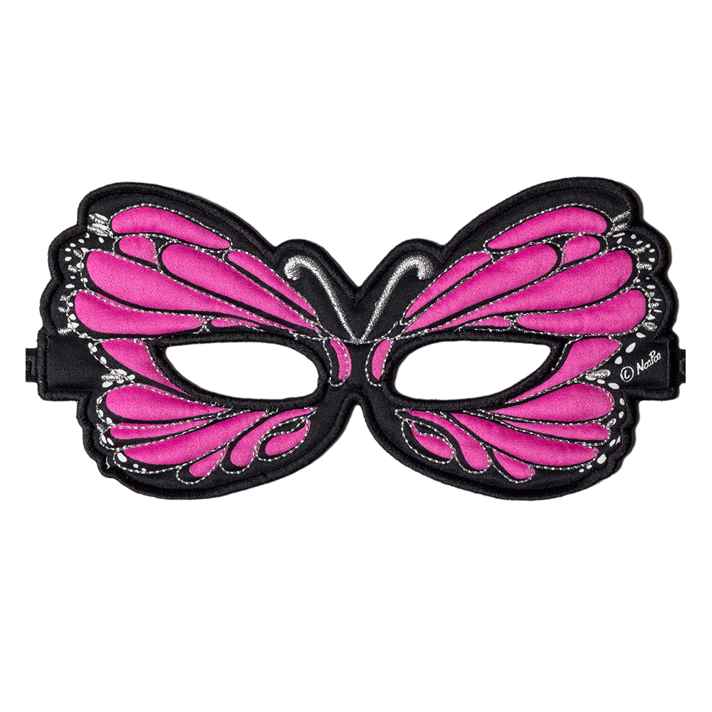 Pink Monarch Butterfly Fantasy Mask - Douglas Toys