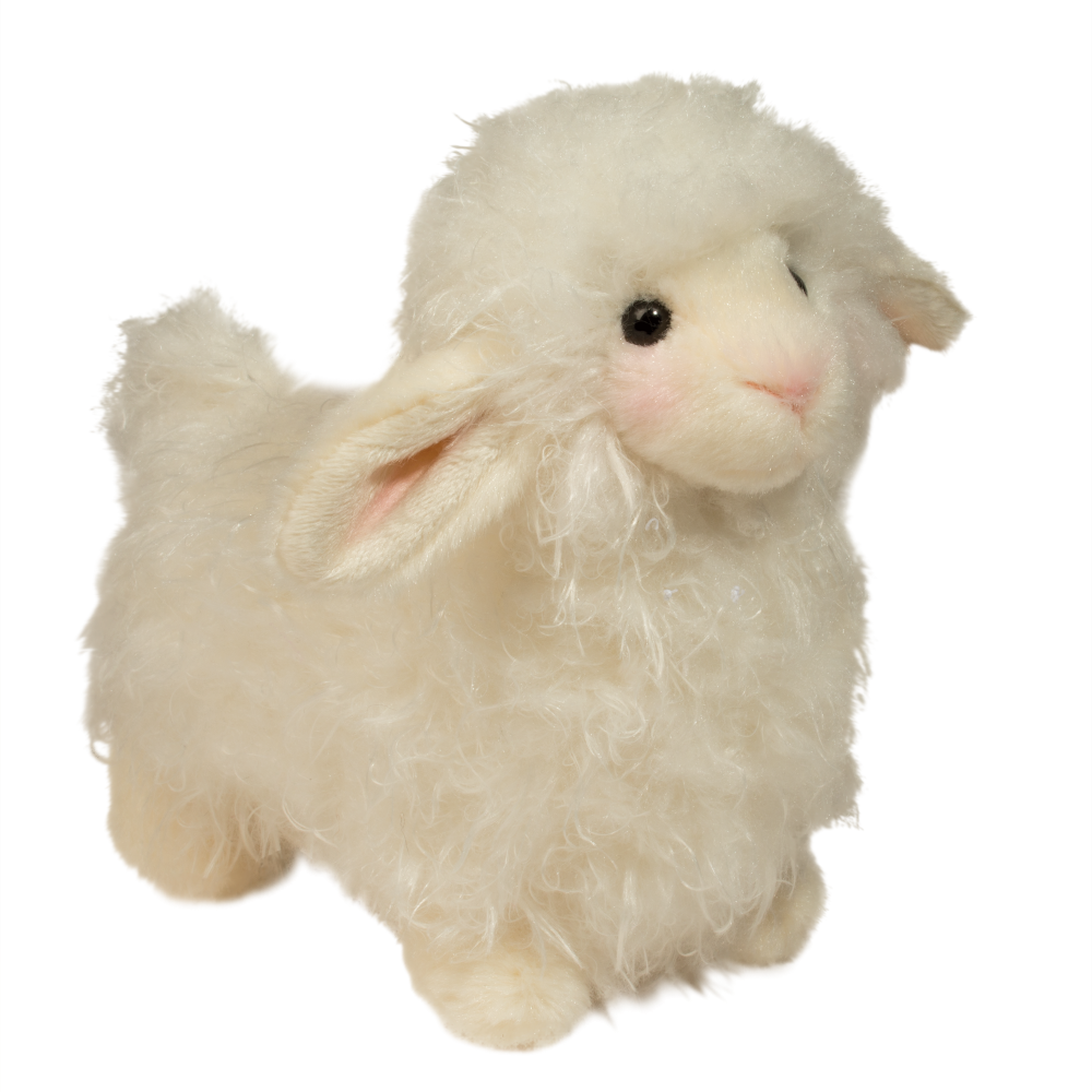 large sheep stuffed animal