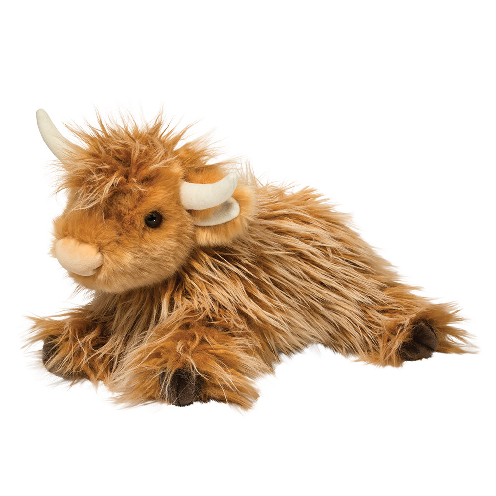 Flopsie Highland Cow 12 inches Soft Plush Stuffed Animal Cute Farm Village Toy 