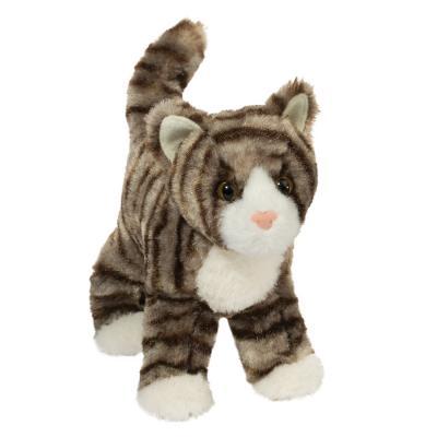 brown tabby cat soft toy