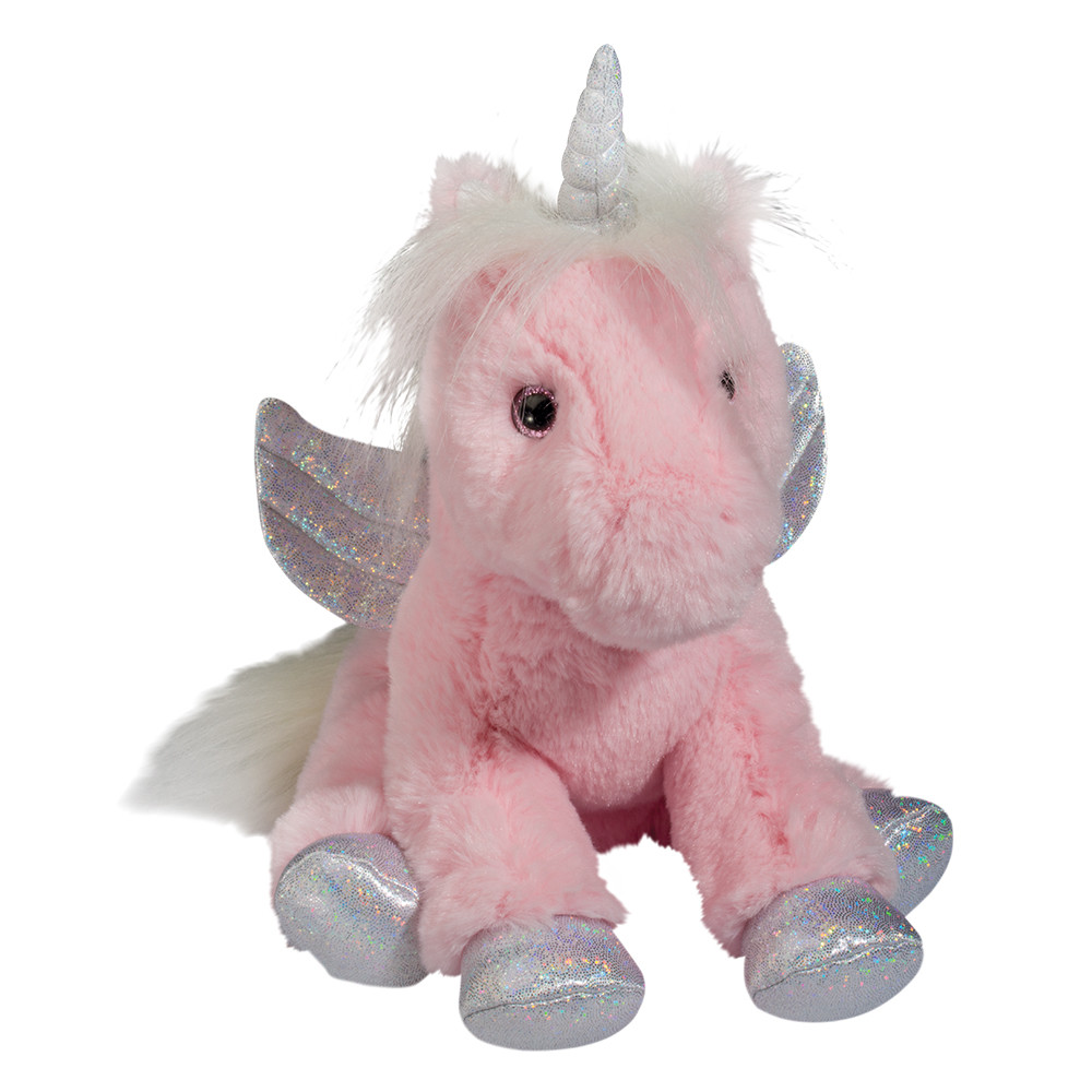 pink unicorn plush toy