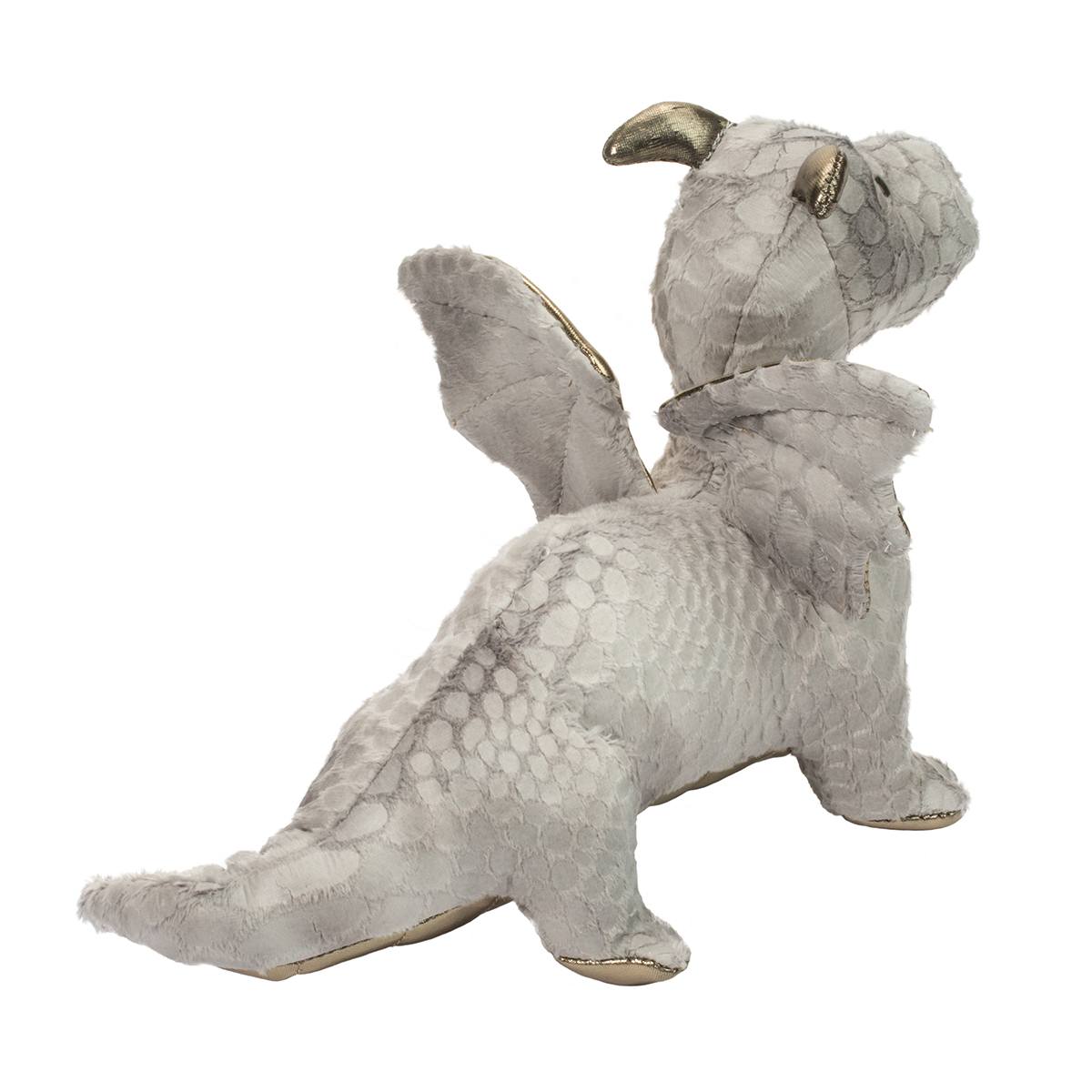 by Douglas Cuddle Toys #700 HYDRA the Plush SILVER DRAGON Stuffed Animal
