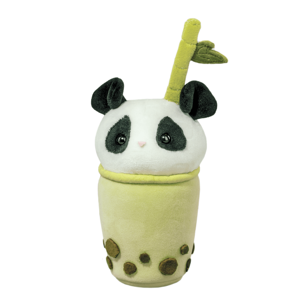 Panda Boba Milk Tea Stuffed Toy Panda Face Expression Christmas Gift  Thanksgiving Gift Teenagers' Plush Toy