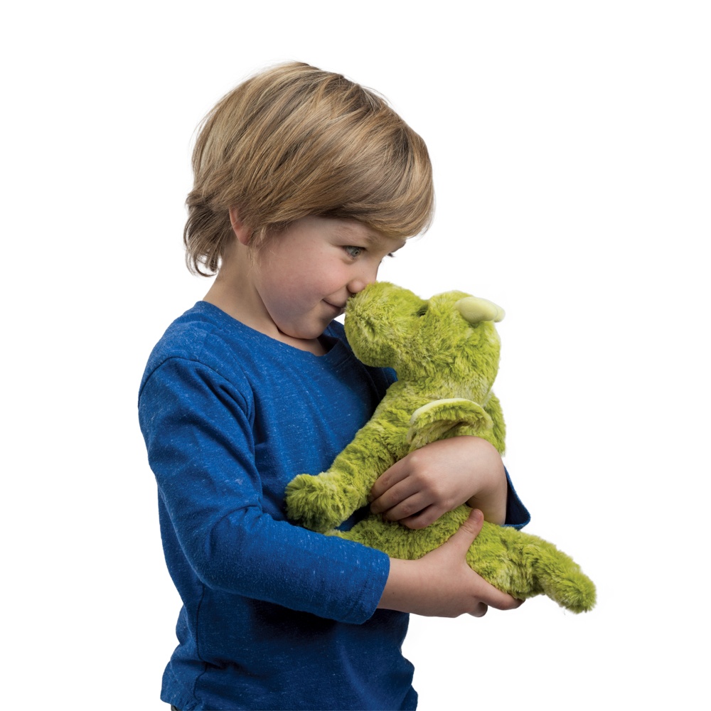 #822 Douglas Cuddle Toys LUCIAN the Plush GREEN DRAGON Softie Stuffed Animal 