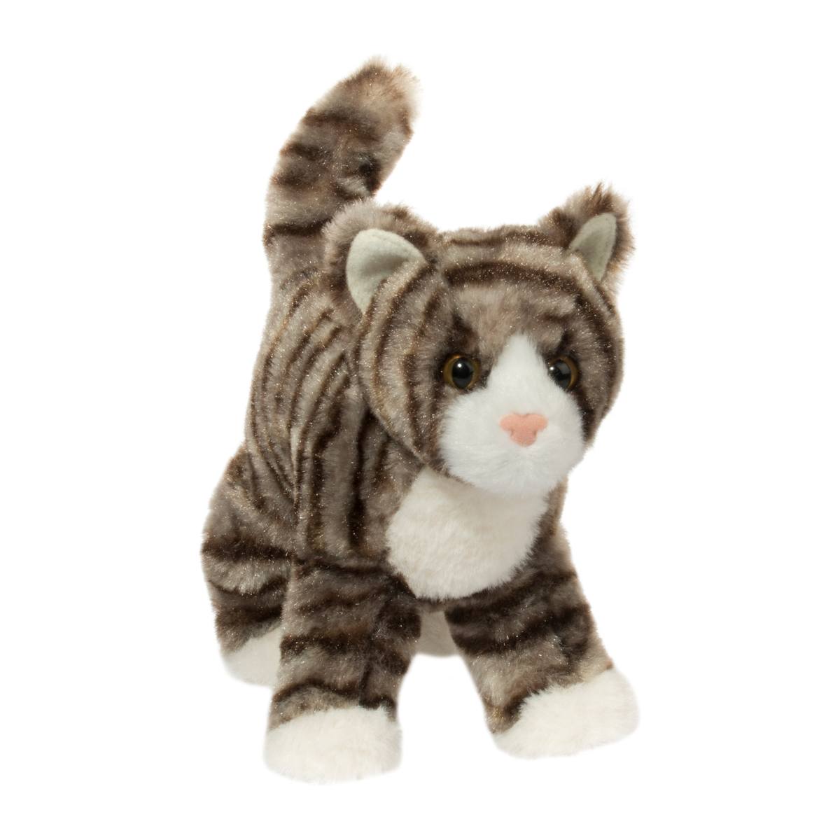 Douglas Smokey Gray Cat Plush Stuffed Animal 