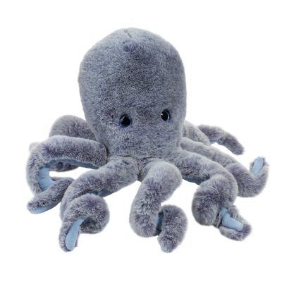 17 Inch Turquoise Octopus With Eyelashes Plush Stuffed Animal by Douglas for sale online 