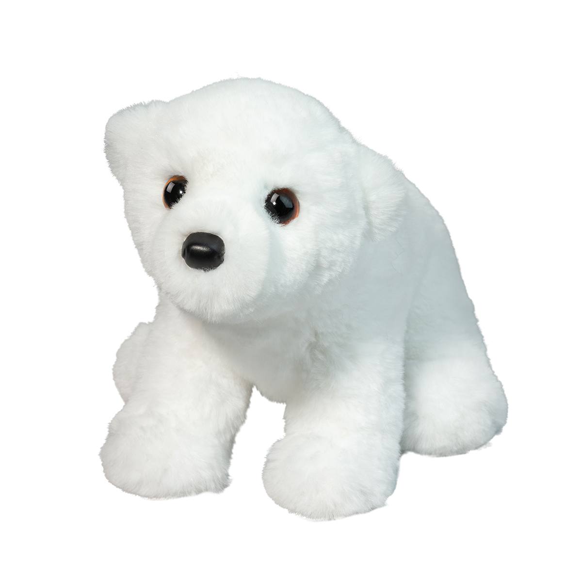 Small polar bear stuffed on sale animal