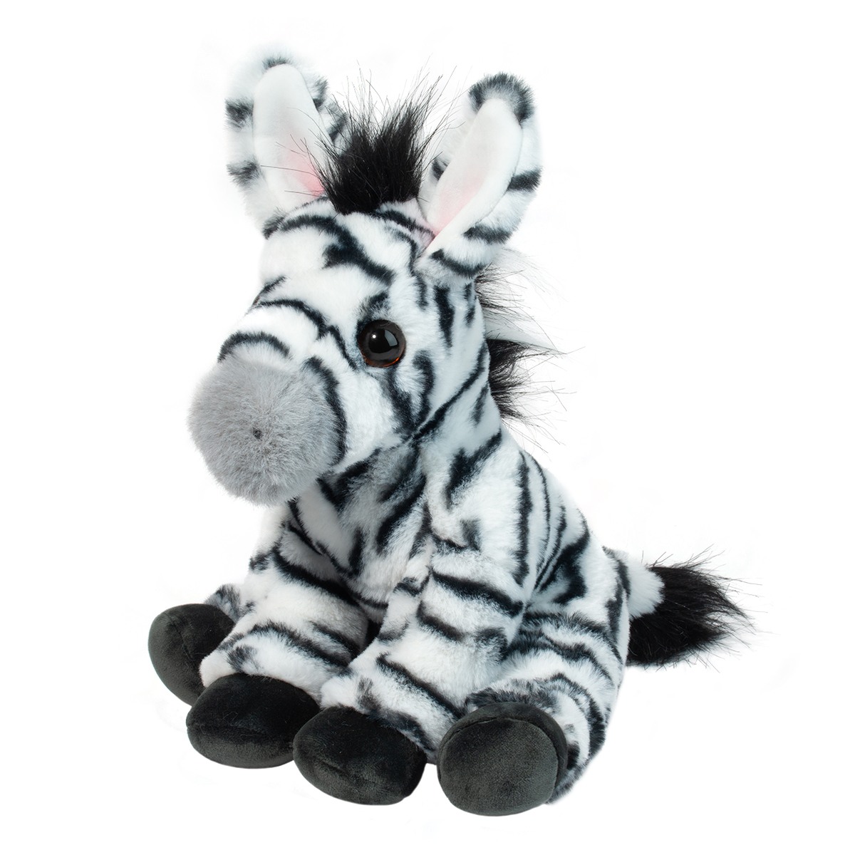 zebras white with black stripes black