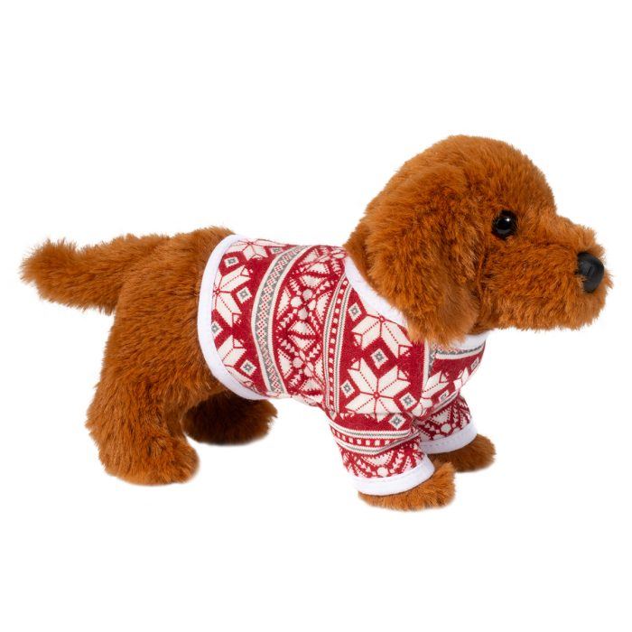 Mini Soft Dachshund with Sweater - Image 4