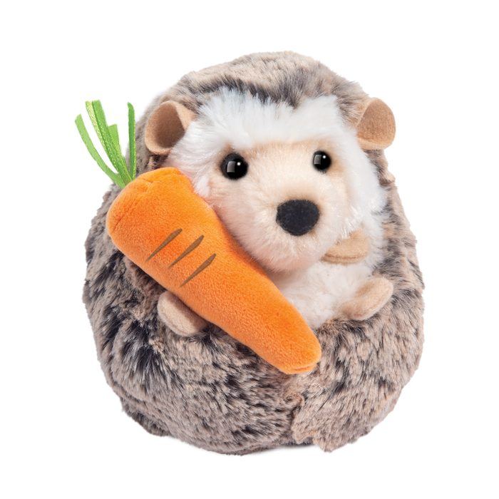 Spunky Hedgehog with Carrot