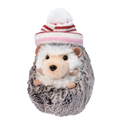 Spunky Hedgehog w/ Winter Hat