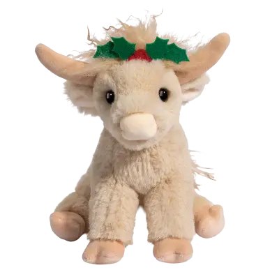 Laddie Holiday Highland Cow Mini Soft